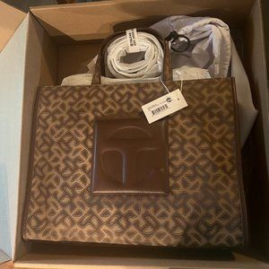 Telfar - Medium Tan Monogram